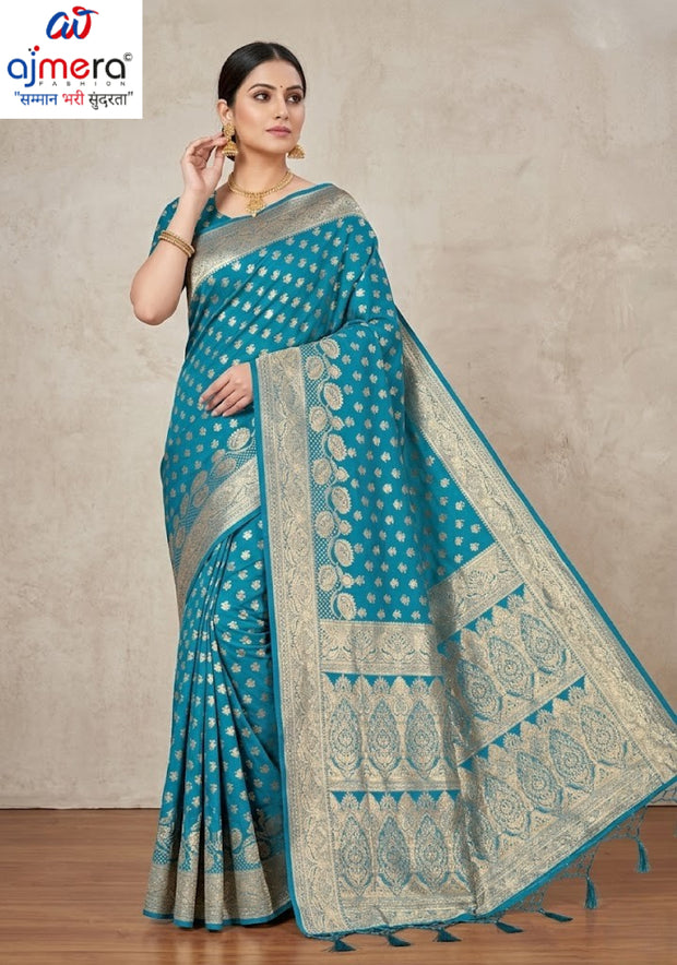 Rich Jacquard Silk Saree with Blouse Piece for Sophisticated Ethnic Style | TUL-VEERA SILK VOL-02