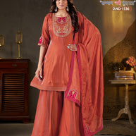 Designer Royal Ethnic Kurti Set for Women | JMH-1536