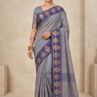Handloom Cotton Saree with Without Blouse for Premium Ethnic and Traditional Wear | NDN-HANDLOOM SAREE-420