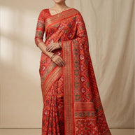 Vibrant Elegance Jacquard Silk Saree With Blouse Piece | MDW-DVITI