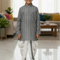 Designer Boys Kurta Dhoti Wholesale Set | JDW-7354