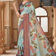 Occasion Wear Rapier Silk Matching Saree Without Blouse | APN-PRACHI