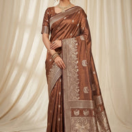 Grace Jacquard Silk Saree With Blouse Piece | GTE-PERFECT