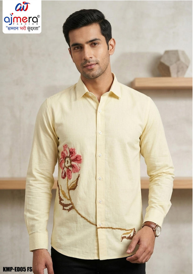 Mens Shirt Wholesale Manufacturer India | KMP-ED05 FS