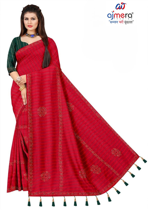 Saree Wholesale Supplier India with Blouse Piece for Premium Ethnic and Traditional Wear | RAL-VAN