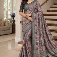 Palmera Saree Wholesaler and Palmera Saree Supplier | ALL-RESHAM JARI VOL-1
