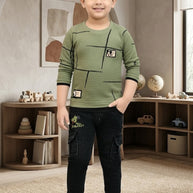 Wholesale Boys T-Shirt & Pant Set | SAP-MB6013