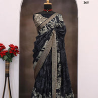 Adhira Viscose Saree with Blouse for Premium Occasion and Ethnic Wear | ALL-ADHIRA-265