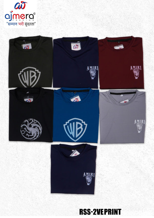 Mens T-Shirt Manufacturer India | RSS-2VE PRINT