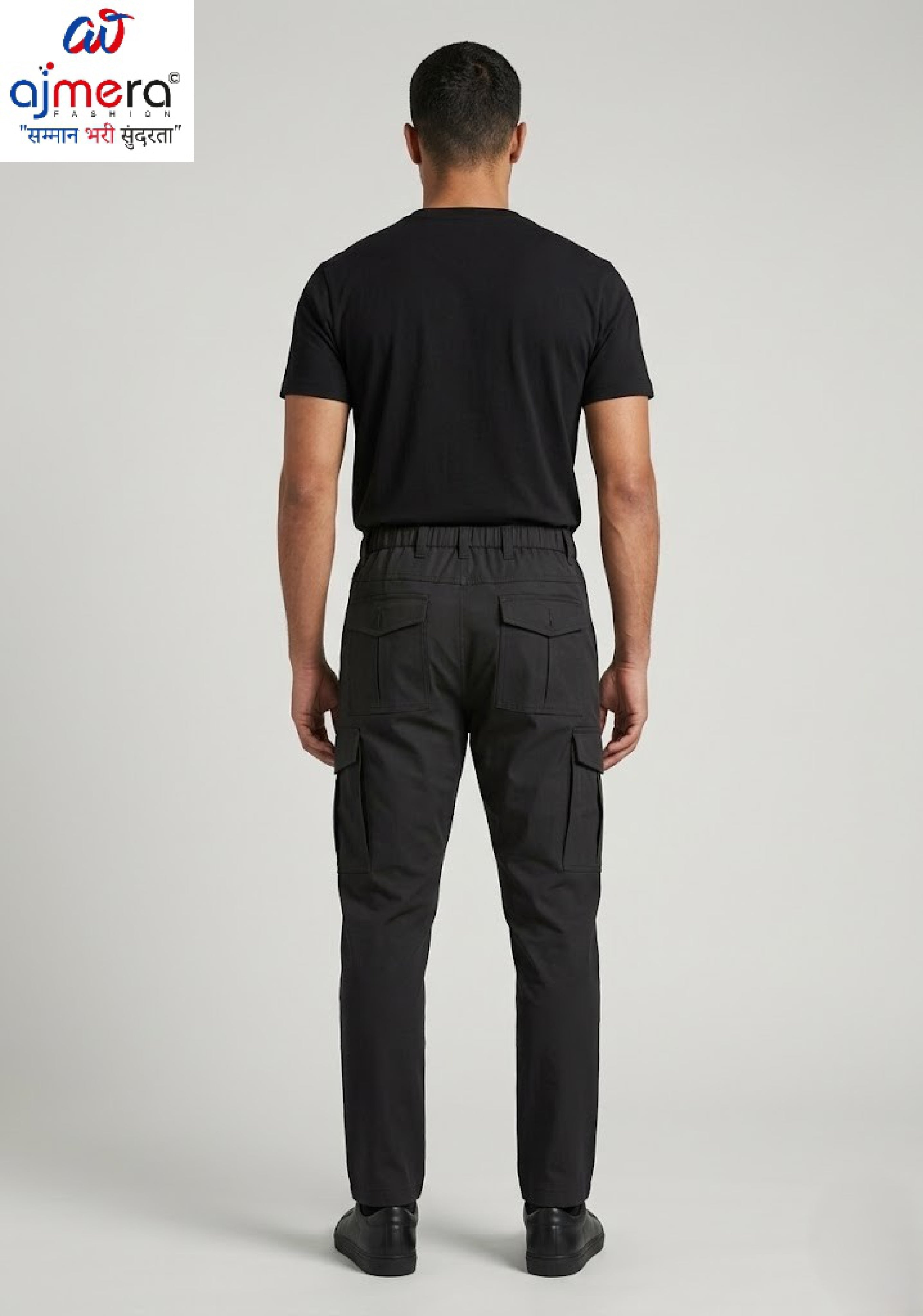 Mens Cargo Trousers Manufacturer India | MOC-MEN CARGO BELT ELASTIC