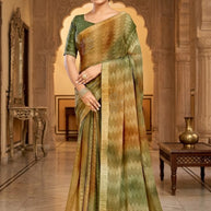 Stylish Printed Saree with Blouse Piece for Traditional Celebrations  | RDD-TANVI