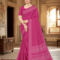 Designer Printed Saree with Blouse Piece for Special Occasions | PUS-DREAM GIRL-314