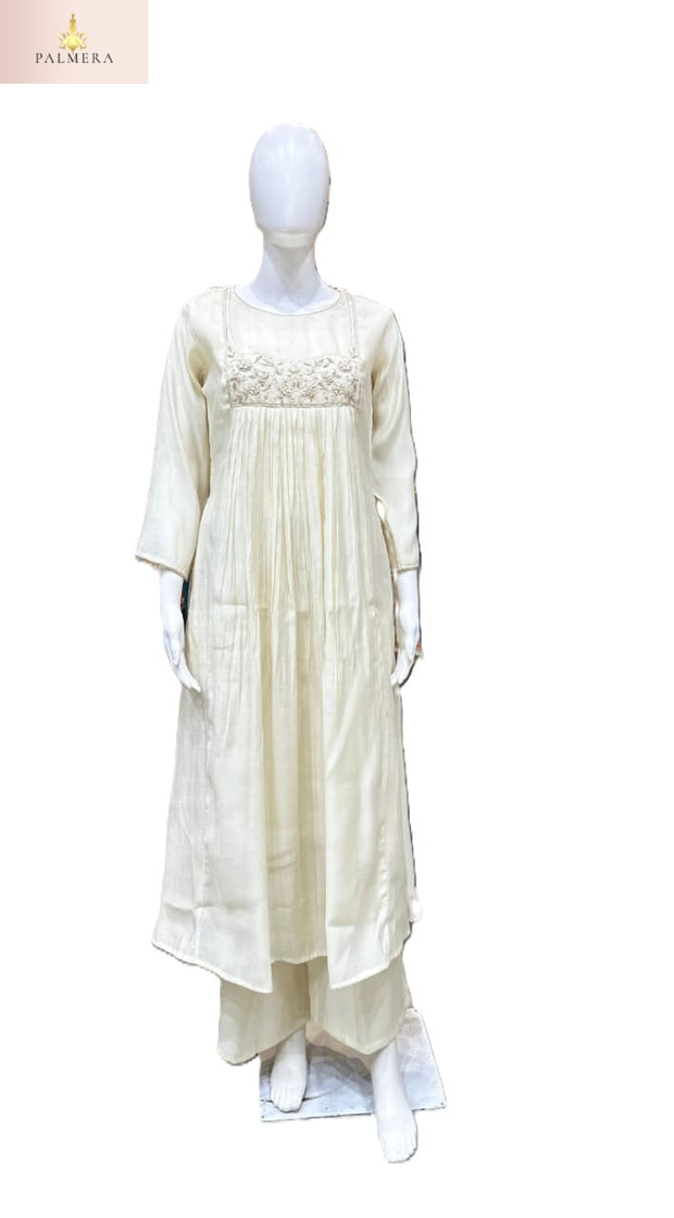 Elegant Designer Palmera Kurti Set for Women | MIK-353A