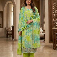 Exclusive Organza Unstitched Suit Set | KVV-JAIPURI BLAST VOL-2