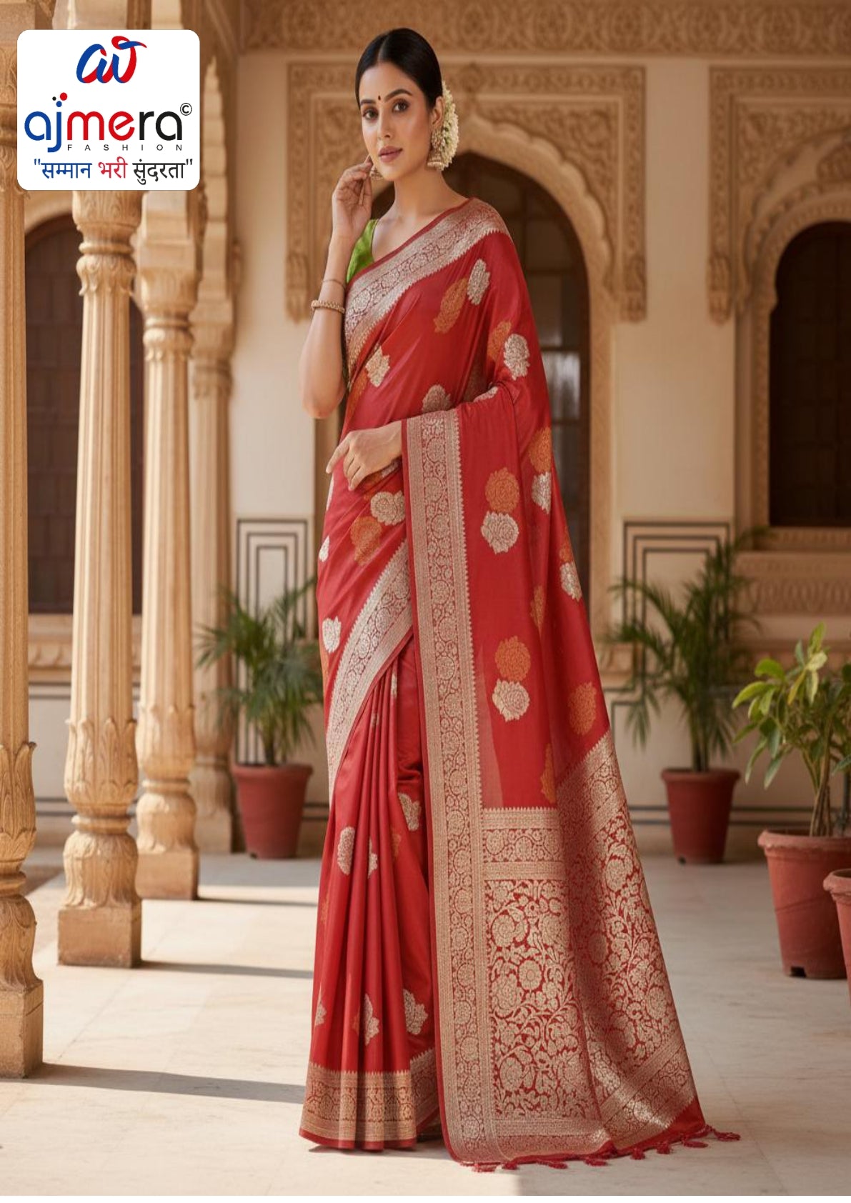 Handwork Heritage Saree Manufacturer and Handwork Heritage Saree Supplier | DWF-5109