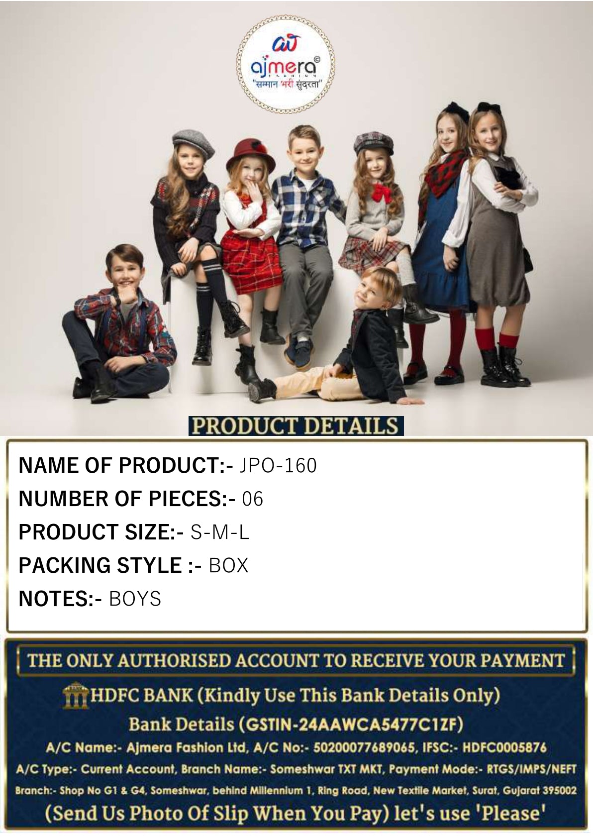 Kids Suit Wholesale in Surat | JPO-160
