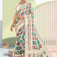 Beautiful Printed Saree with Blouse Piece for Cultural Celebrations #3 | RDD-RANGKALA VOL-05