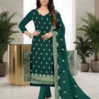 Elegant Georgette Unstitched Suit Material | LEO-6079
