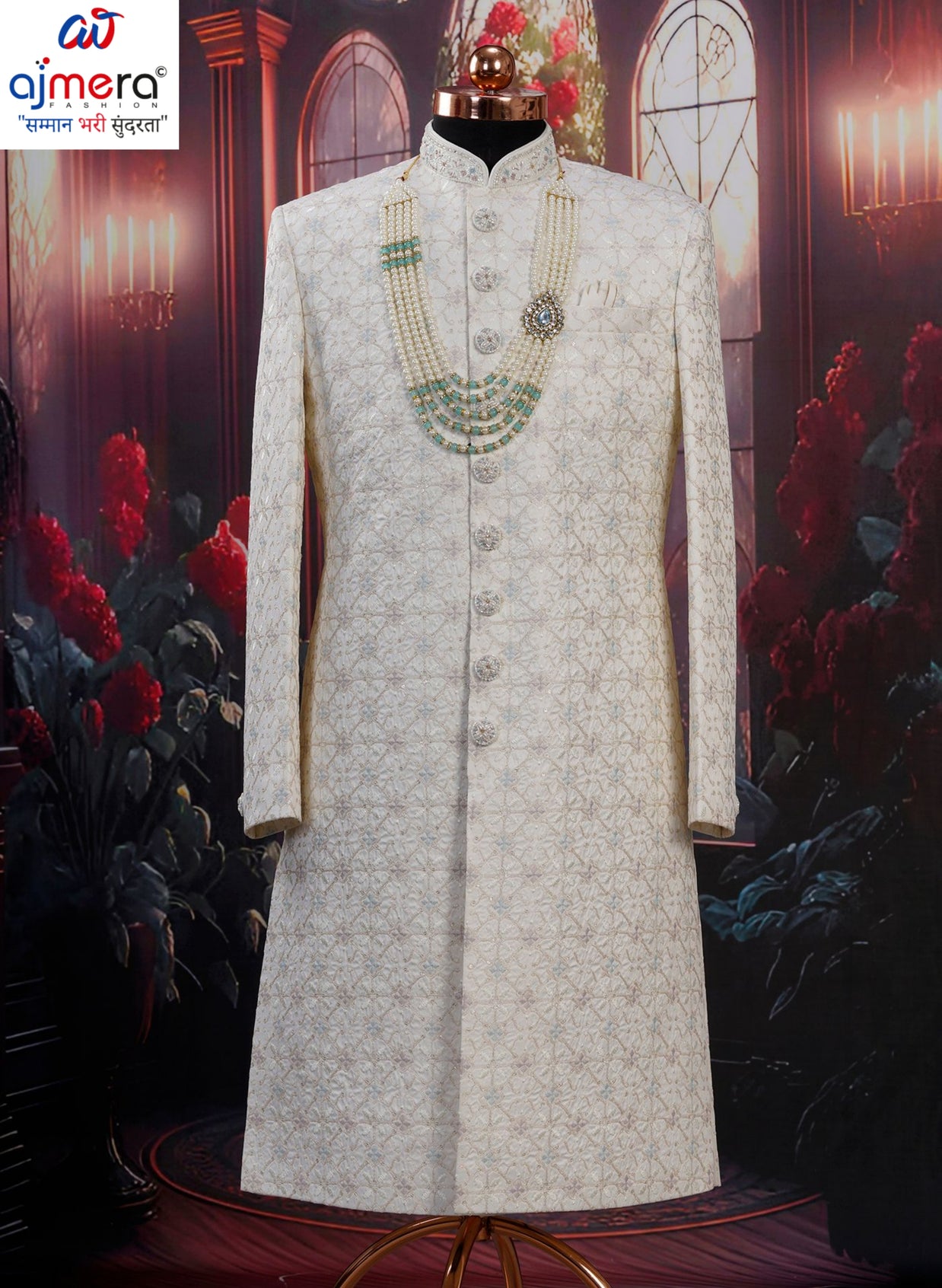 Mens Sherwani Supplier for Distributors | SNA-MSW11298