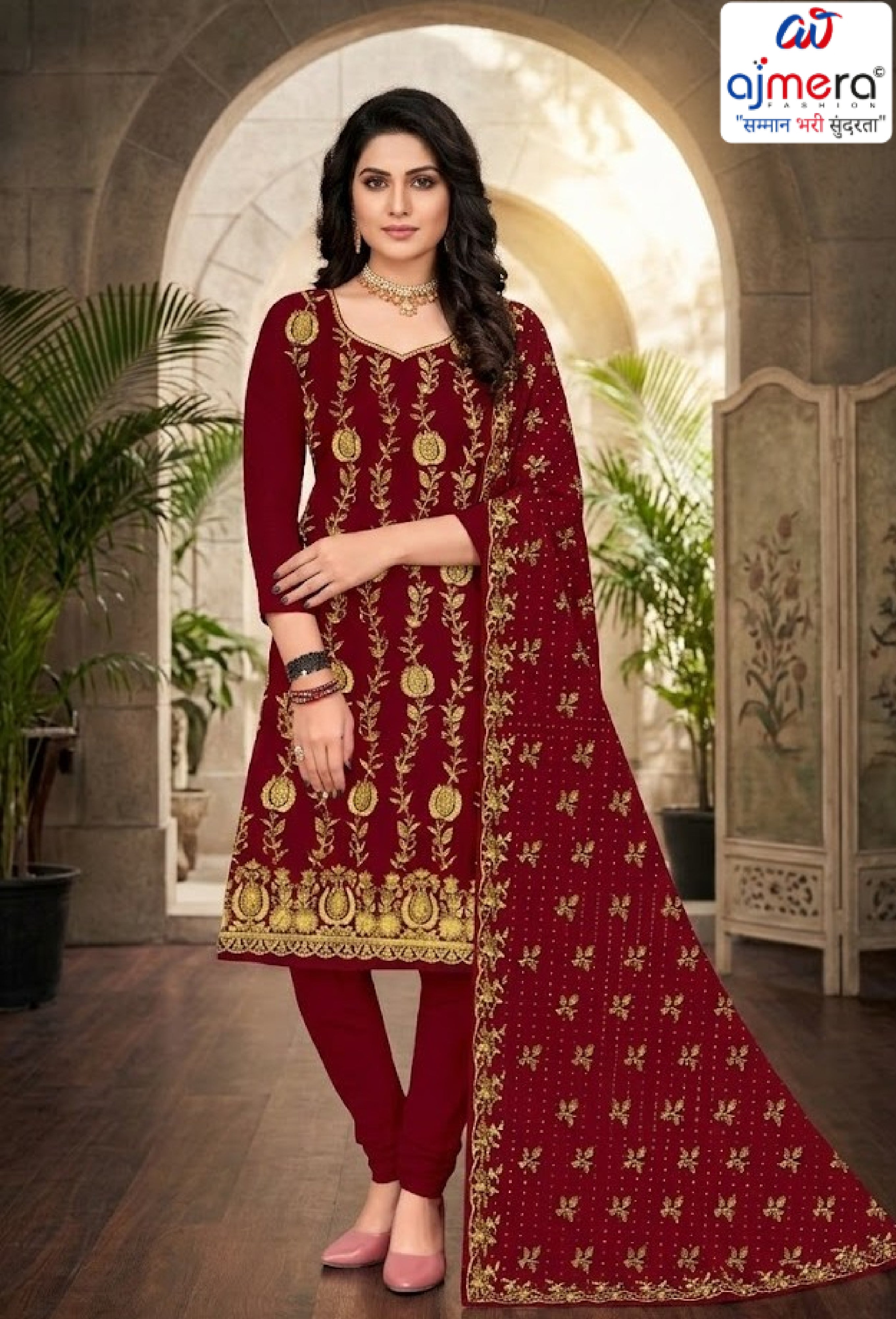 Premium Indo Unstitched Suit Set | RID-LENSKART