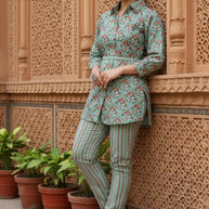 Designer Co-Ord Kurti Set for Women | SES-CLASSY