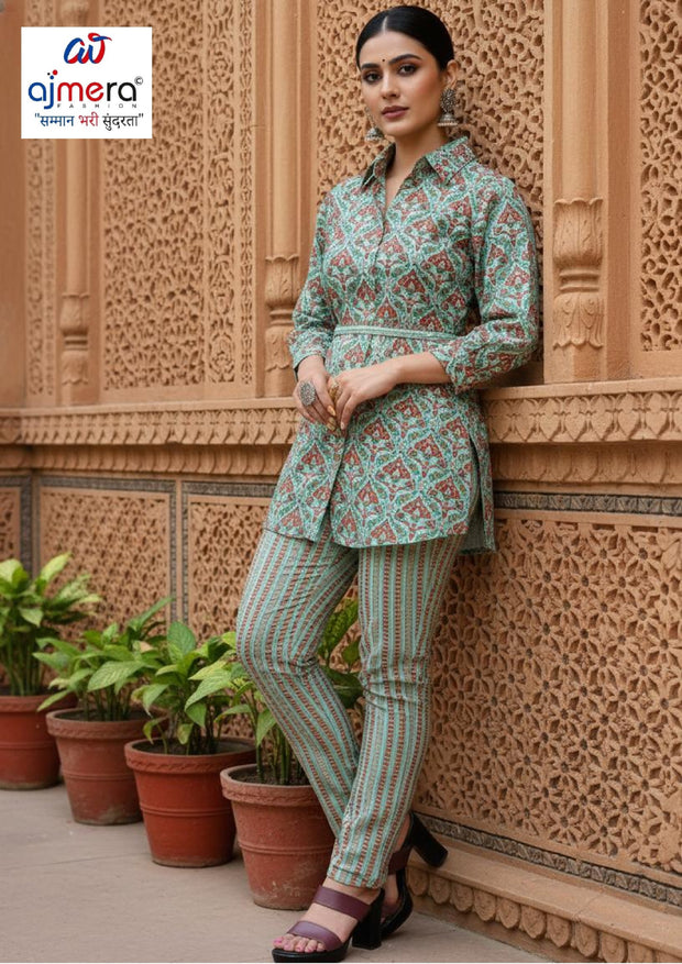 Designer Co-Ord Kurti Set for Women | SES-CLASSY
