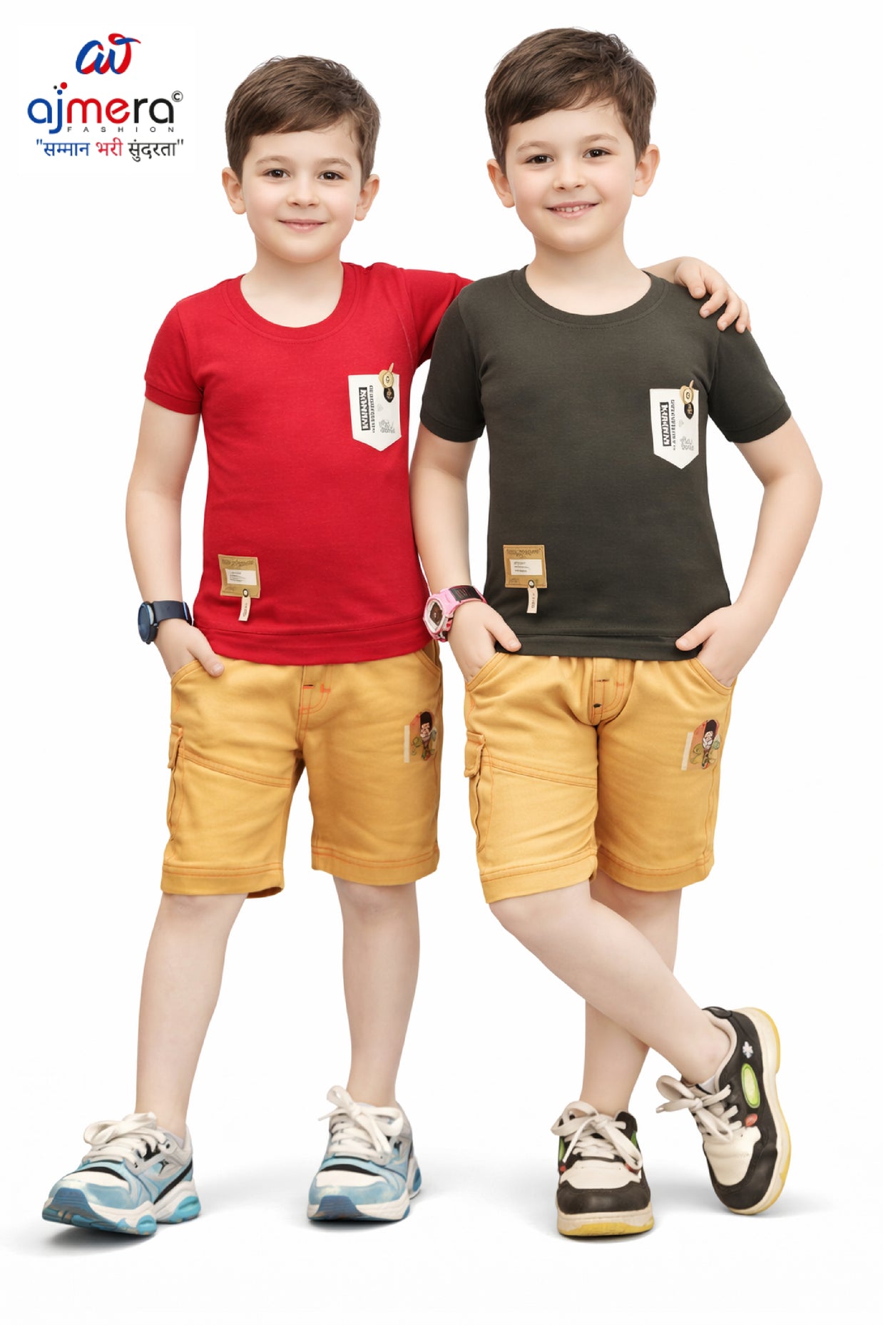Kids T-Shirt & Pant Set Wholesale in Surat | GCP-920A