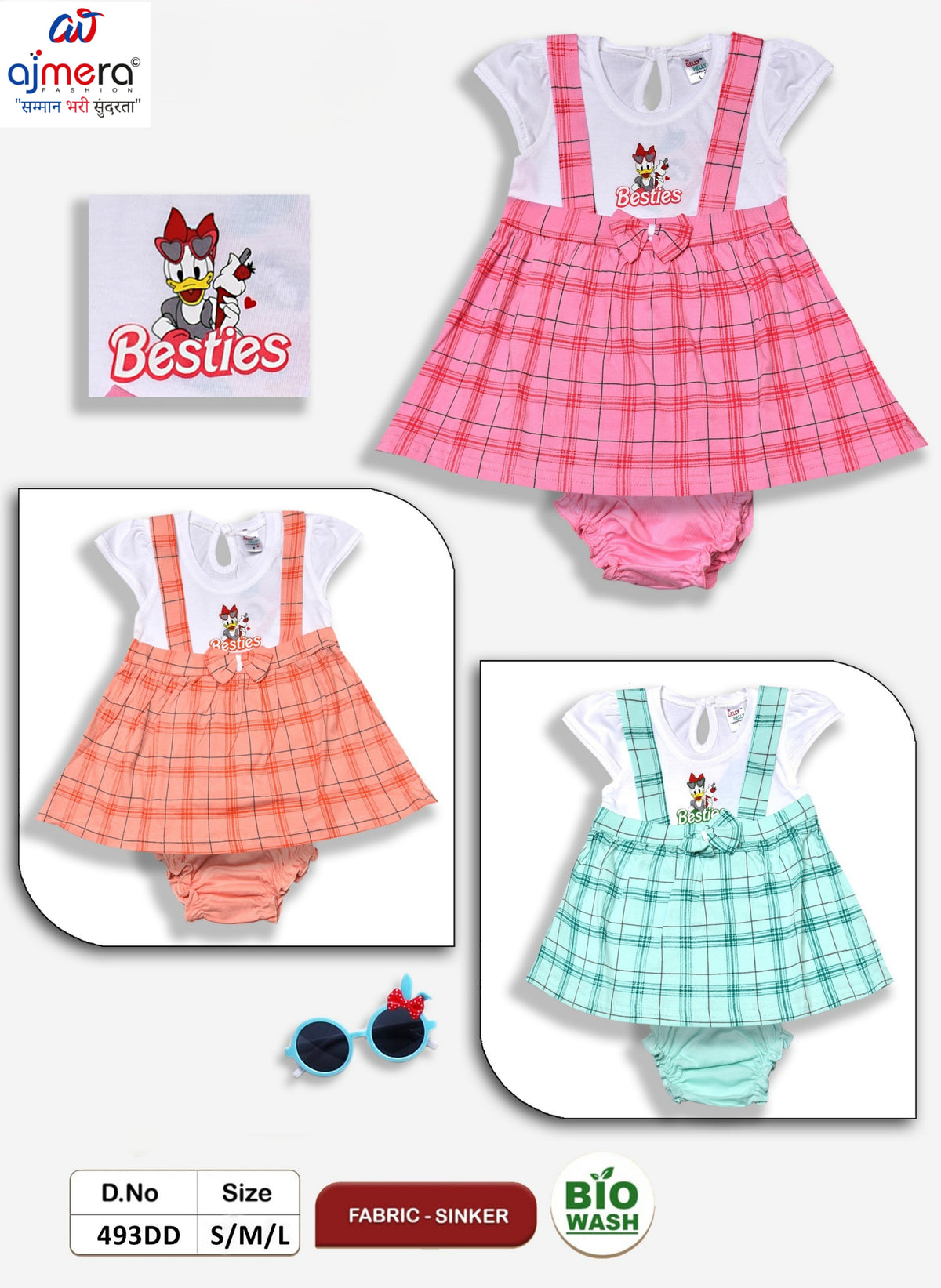 Wholesale Baby Jhabla Collection for Retailers | VCN-493D-1-M/L/XL