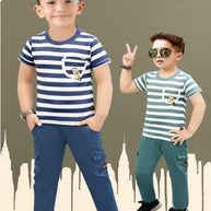 Kids T-Shirt & Pant Set Wholesale in India | SAP-4322