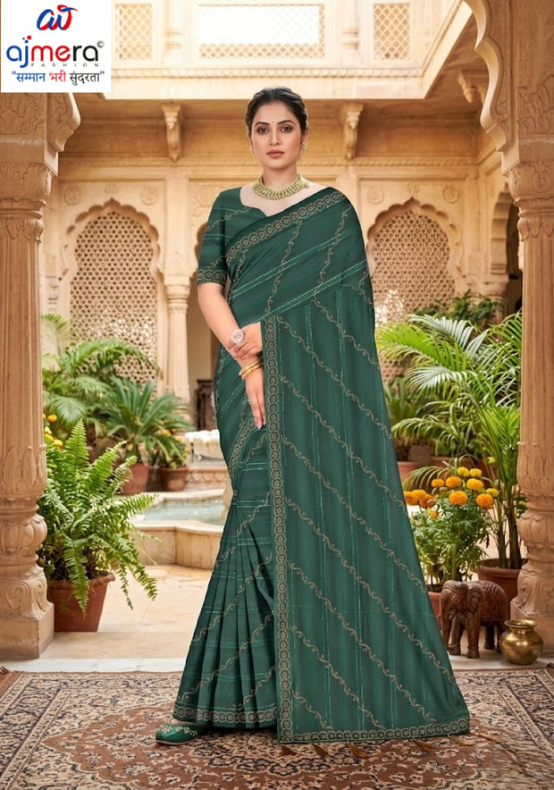 Matching Saree Manufacturer with Blouse Piece for Premium Ethnic and Traditional Wear | RAL-DHURANDHAR