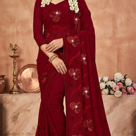Fancy Cotton Saree with Without Blouse for Premium Ethnic and Traditional Wear | PJA-SIFIYA