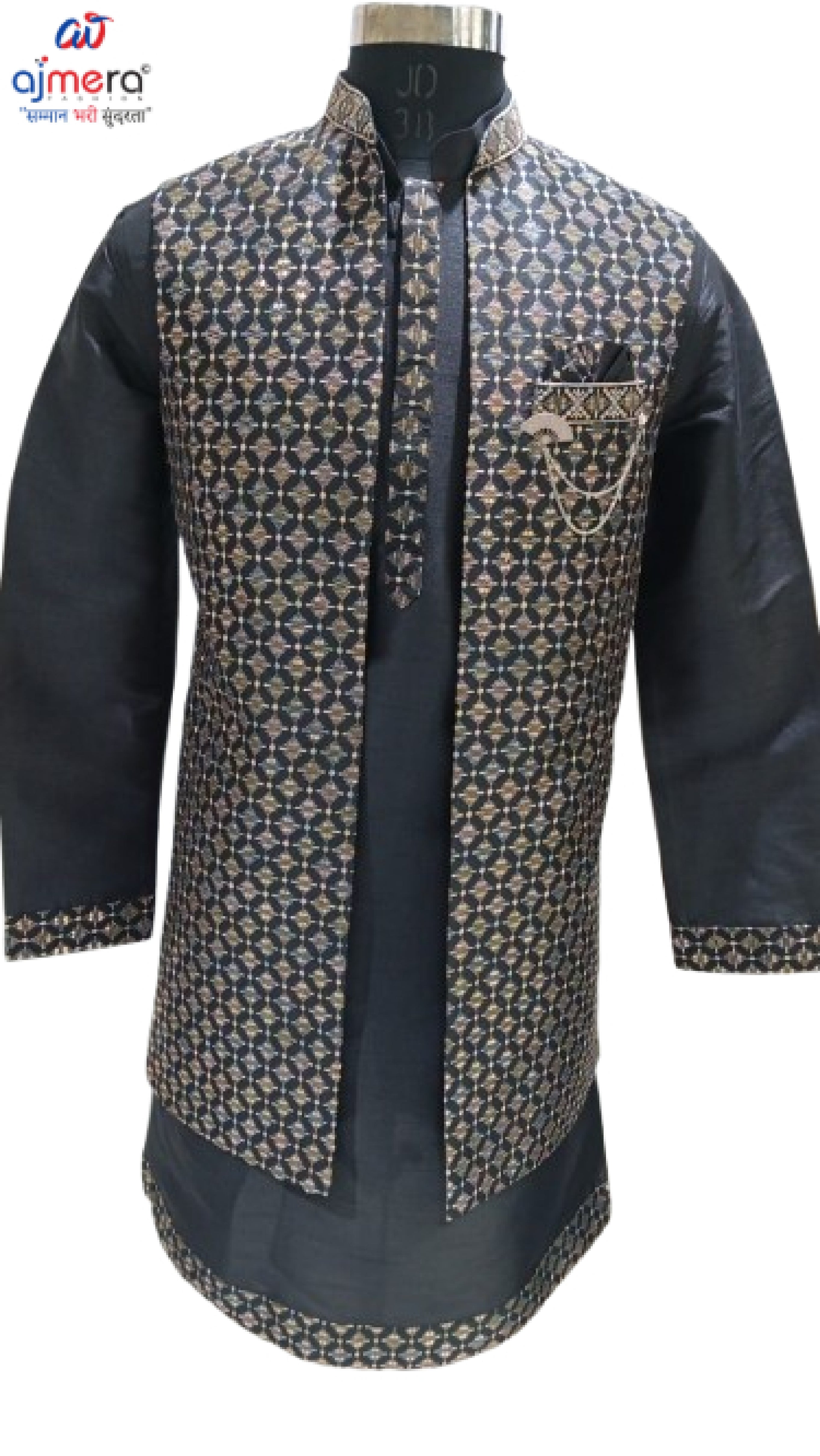 Premium Men's Kurta & Payjama for Wedding & Festive Wear | SNA-MKP12759