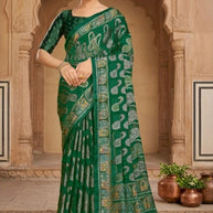 Chic Printed Saree with Blouse Piece for Sophisticated Ethnic Style  | RDD-VISHAKHA VOL-03