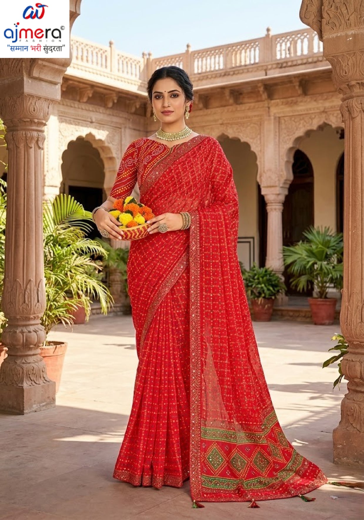 Designer Printed Saree with Blouse Piece for Special Occasions | SYF-RASAM VOL-01
