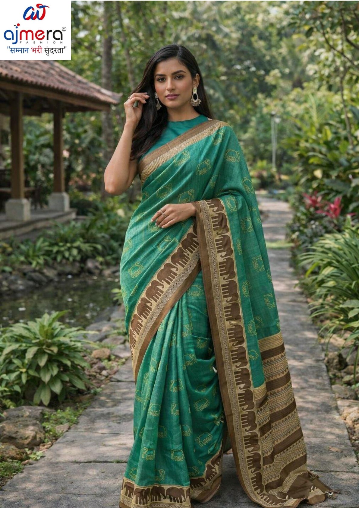 Contemporary Printed Saree with Blouse Piece for Premium Wear | RMF-BAHURANI VOL-6