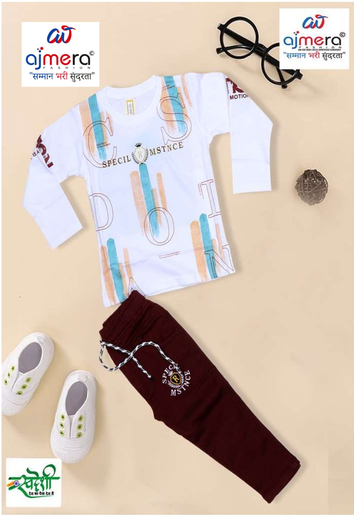 Boys T-Shirt & Pant Set Wholesale in India | BKB-712-1