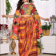Designer Georgette Gown for Women | KTX-1215