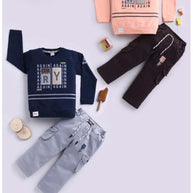 Kids T-Shirt & Pant Set Wholesale in India | KFL-1126