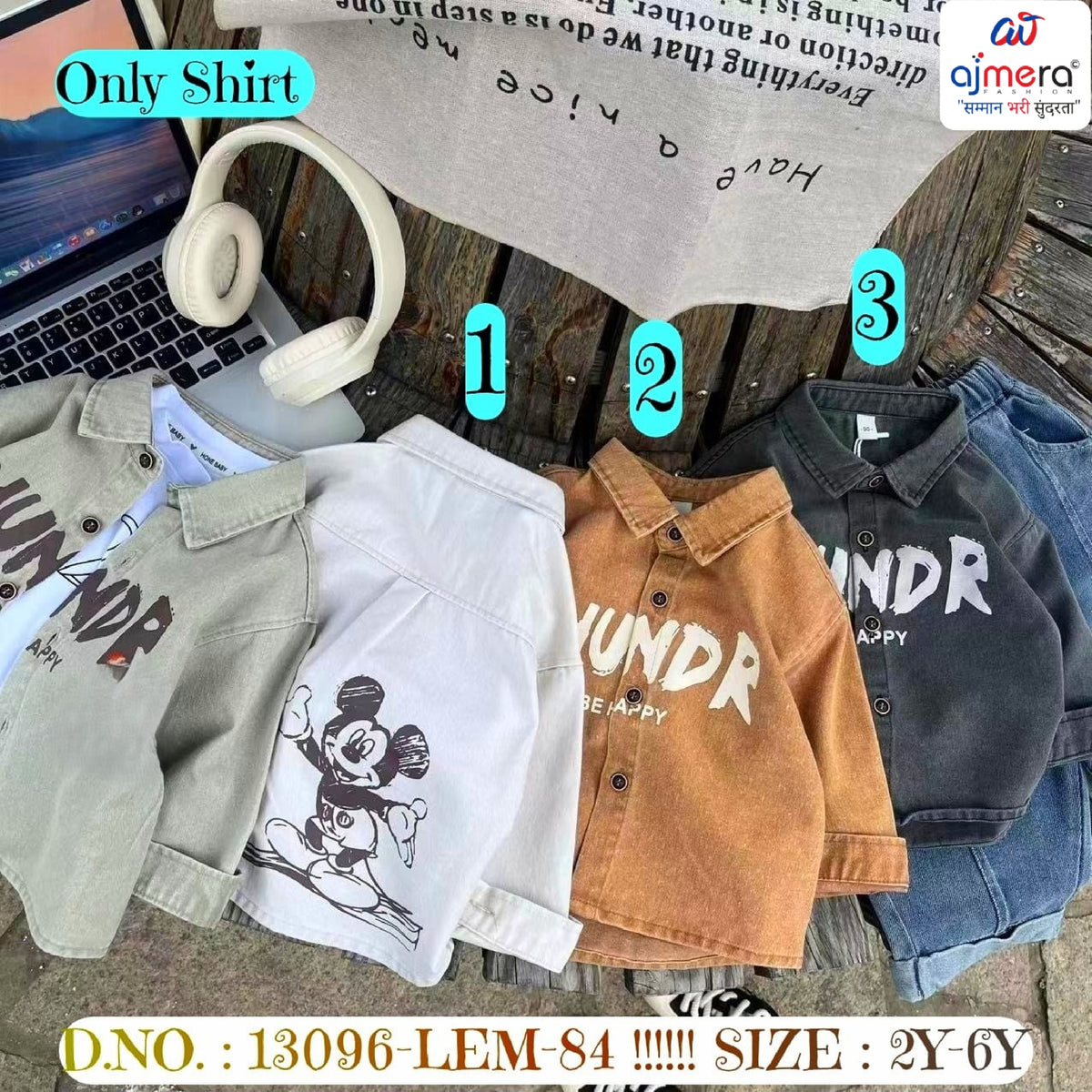 Boys Shirt Wholesale Supplier in Surat | SYA-13096-LEM84