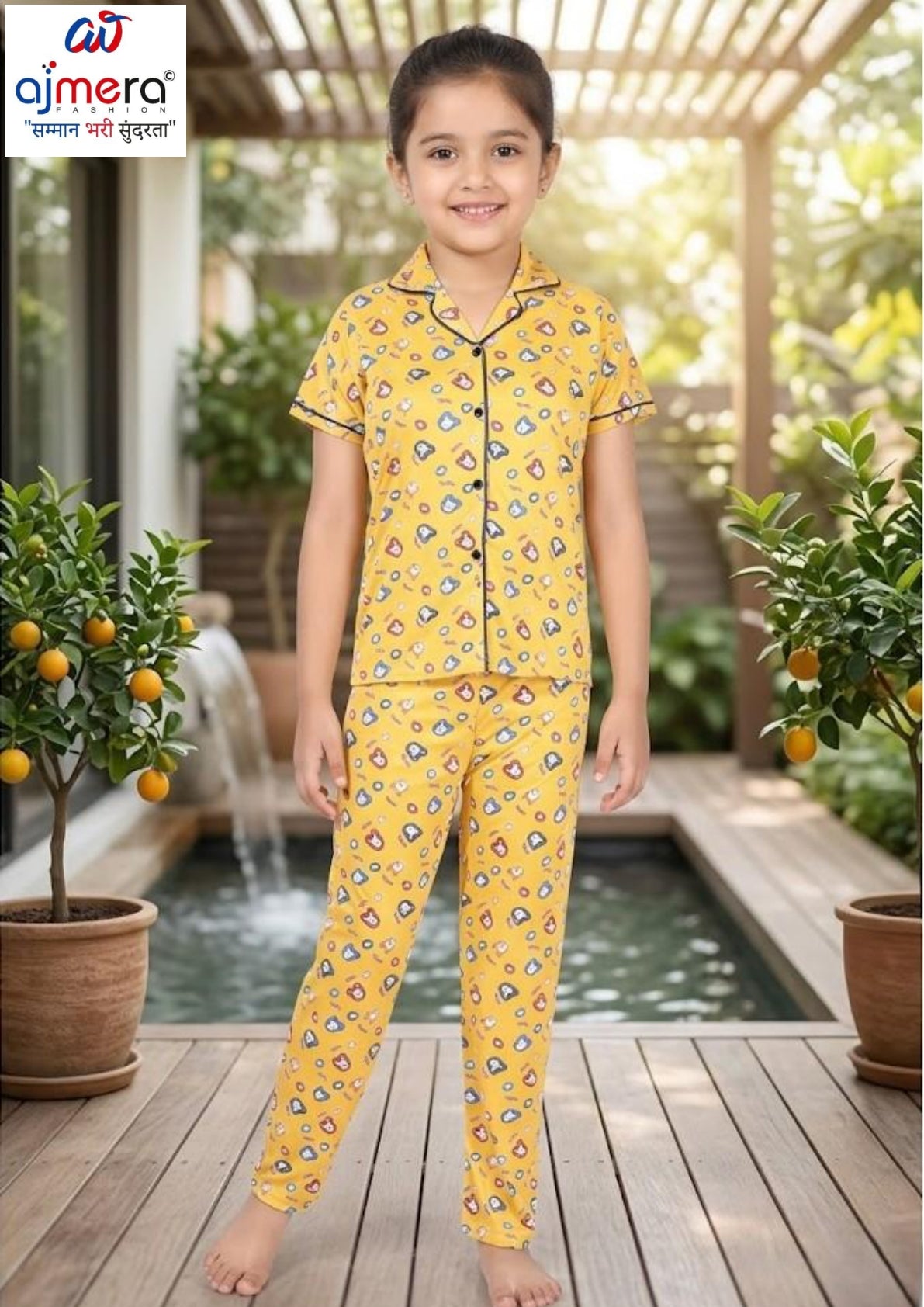 Wholesale Boys Night Suit | RAMD-COLLAR NS