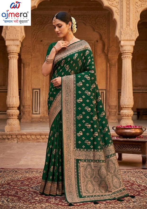 Graceful Jacquard Silk Saree with Blouse Piece for Timeless Ethnic Fashion | TUL-HANSJODA SILK VOL-45