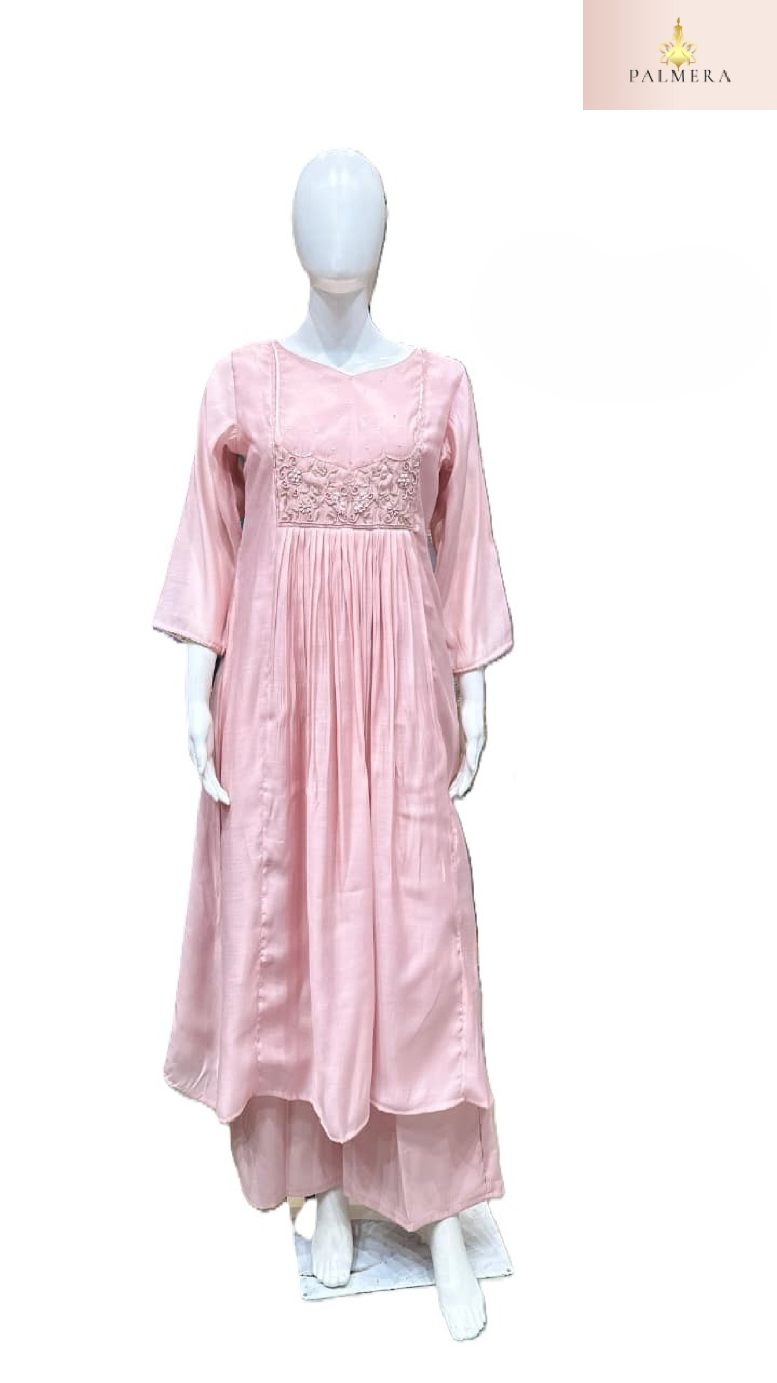 Elegant Designer Palmera Kurti Set for Women | MIK-353B