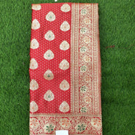 Designer Jacquard Silk Saree with Blouse Piece for Traditional Occasions | SBV-SS-5-2373