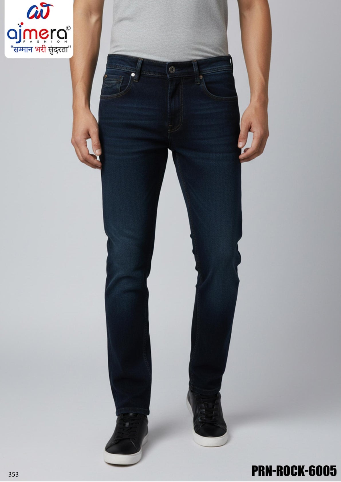 Premium Men's Designer Jeans for Casual & Everyday Wear | PRN-ROCK-6005