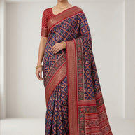Regal Elegance Jacquard Silk Saree With Blouse Piece | MDW-MYSHA