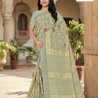Premium Printed Saree without Blouse for Ethnic Elegance  | GLC-SWEETY