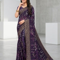 Fashionable Printed Saree with Blouse Piece for Festive Collection  | RDD-SHUBHKALA VOL-02