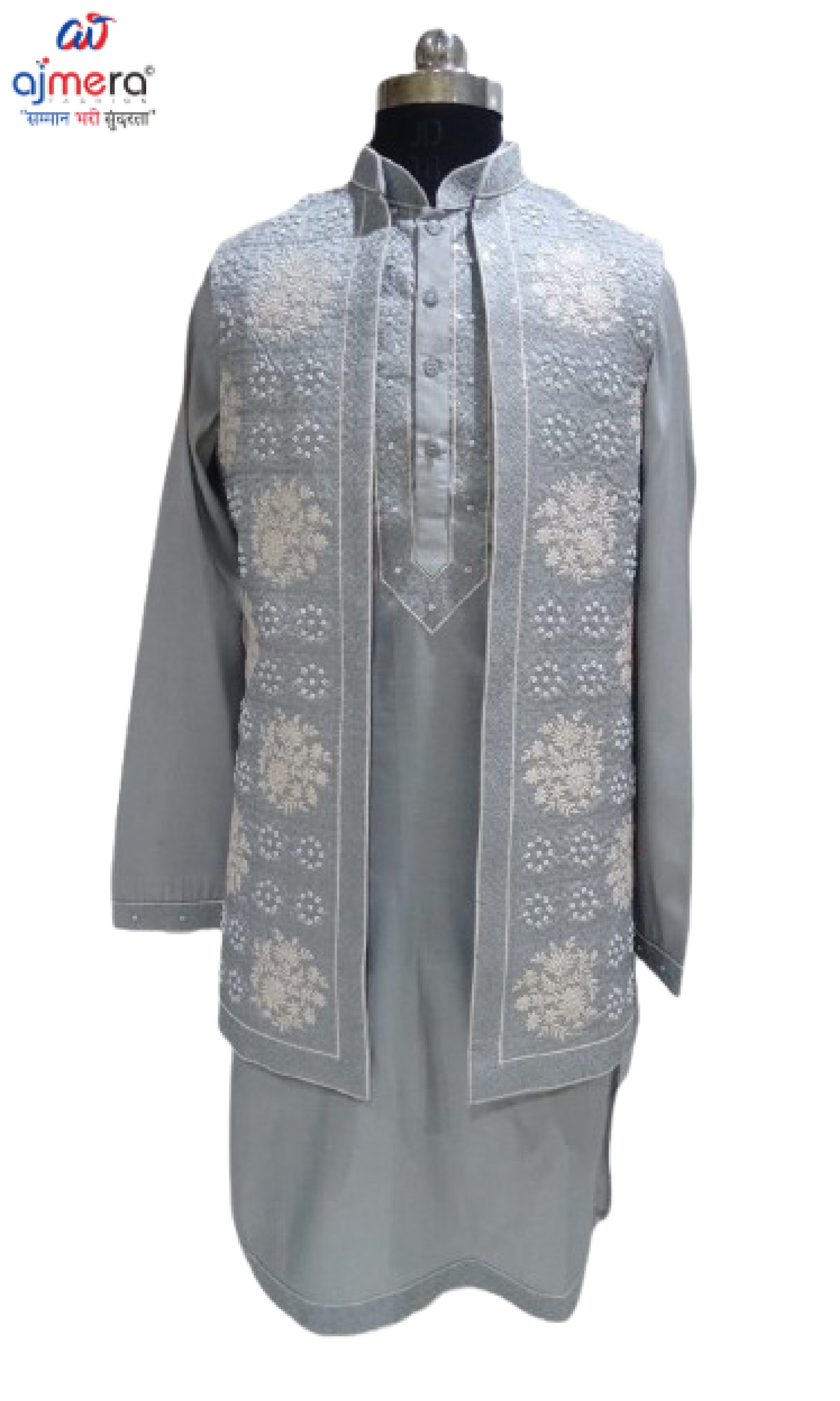 Premium Men's Kurta & Payjama for Wedding & Festive Wear | SNA-MKP13003