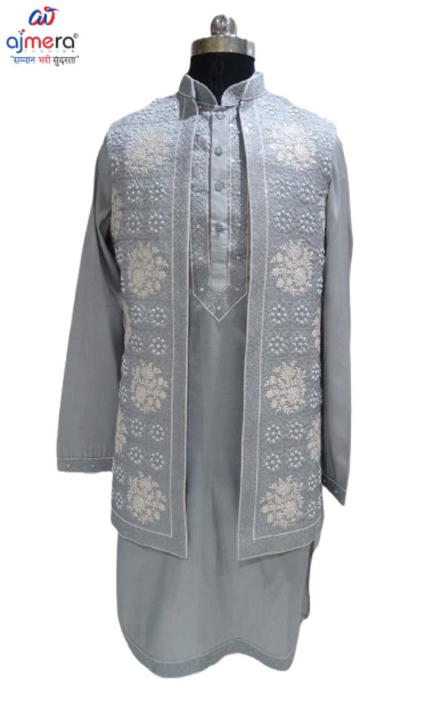 Premium Men's Kurta & Payjama for Wedding & Festive Wear | SNA-MKP13003