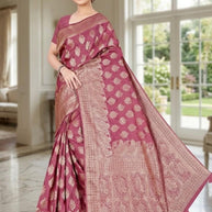 Designer Jacquard Silk Saree with Blouse Piece for Traditional Occasions | DBU-MANGAL BELLA VOL-14
